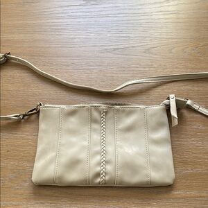 Cream Crossbody Bag
